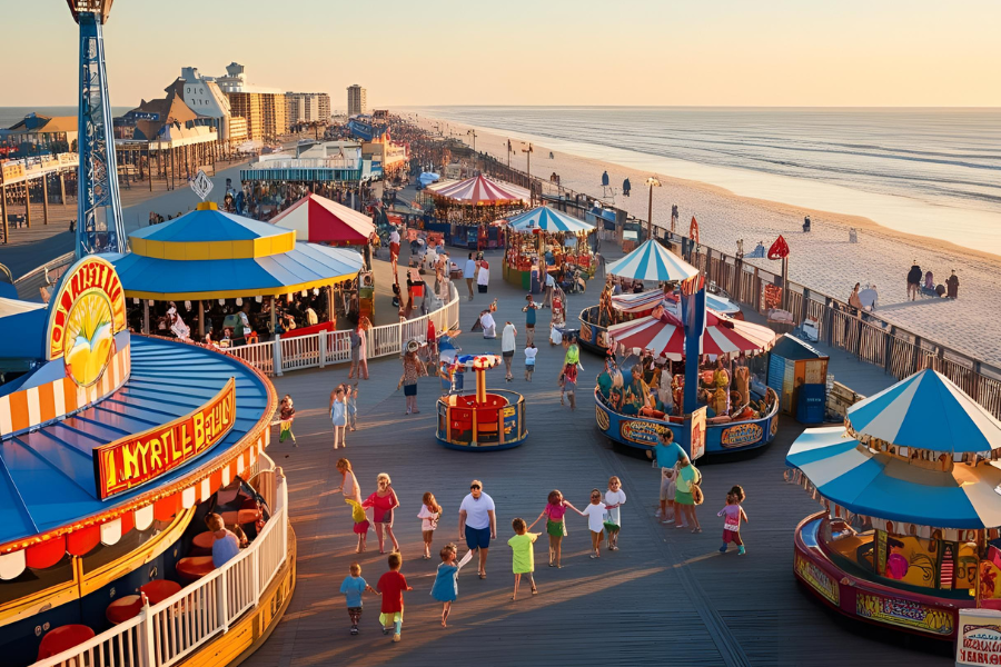 Myrtle Beach Boardwalk and Promenade