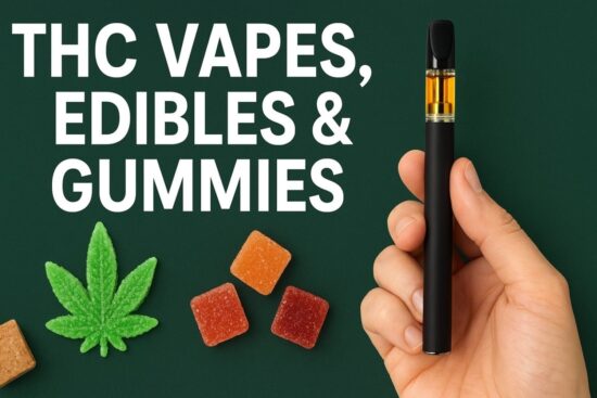 THC Vapes & Gummies Guide 2025